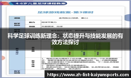 科学足球训练新理念：状态提升与技能发展的有效方法探讨